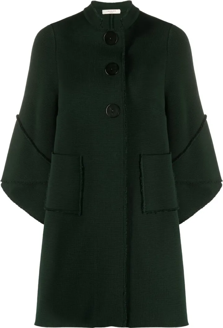 Single-Breasted Button Coat