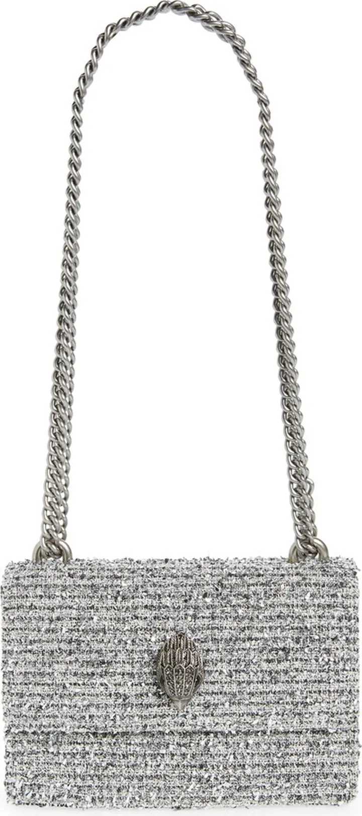 Small Shoreditch Metallic Tweed Crossbody Bag