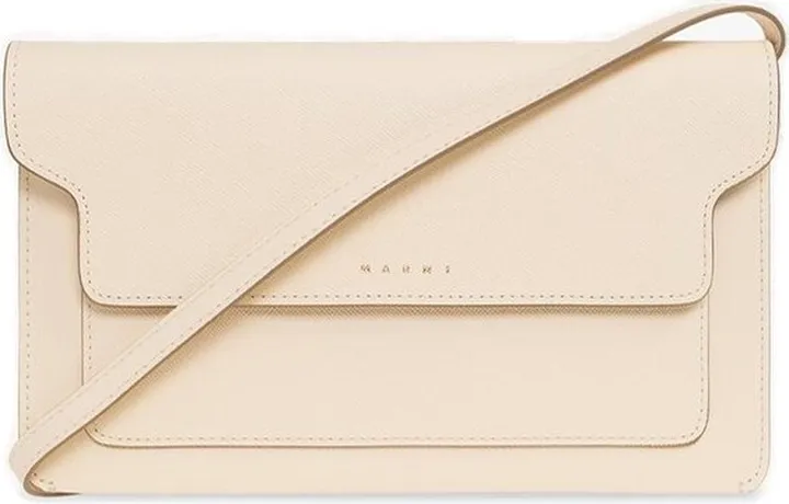 Marni Logo Print Trunk Shoulder Bag