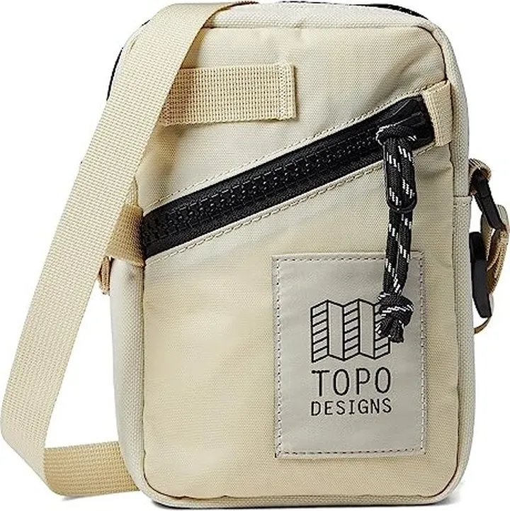 Topo Designs Mini Shoulder Bag (Bone White) Handbags