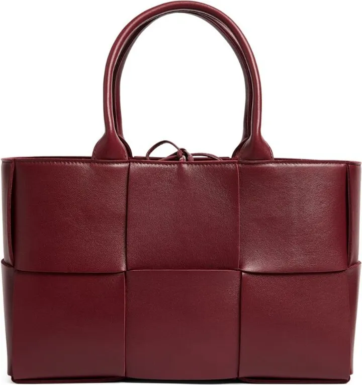 Bottega Veneta Medium Leather Intreccio Arco Tote Bag