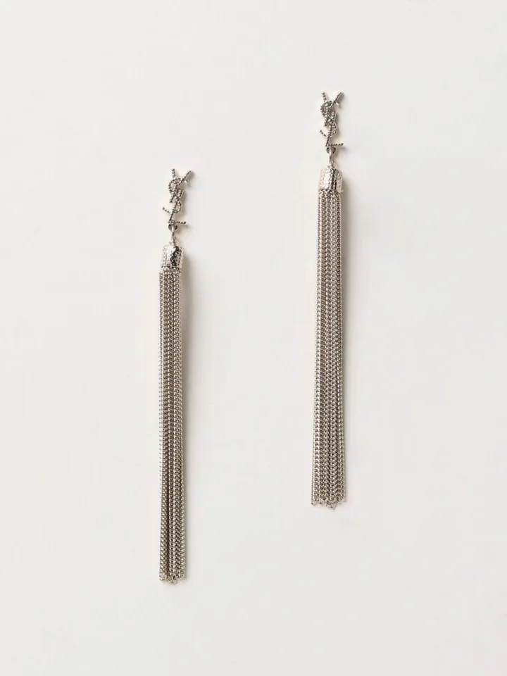 Lou Lou Saint Laurent earrings in brass