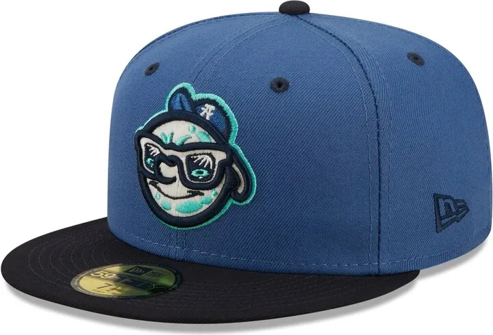 Men's New Era Royal Asheville Tourists Authentic Collection 59FIFTY Fitted Hat
