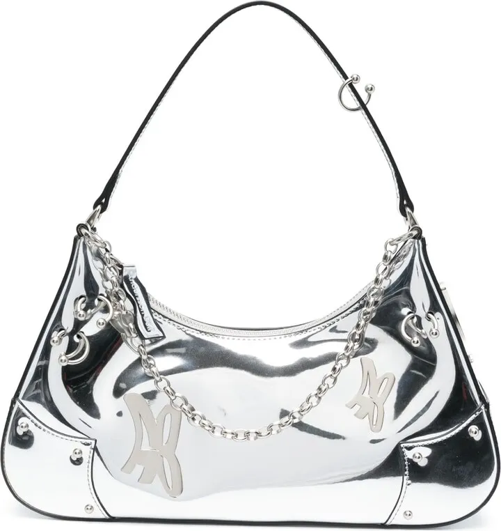 AB-butterflies metallic tote bag