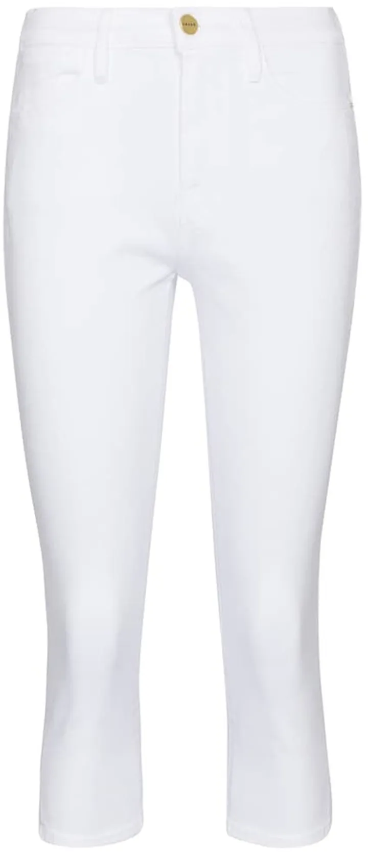 Le High Pedal Pusher denim shorts