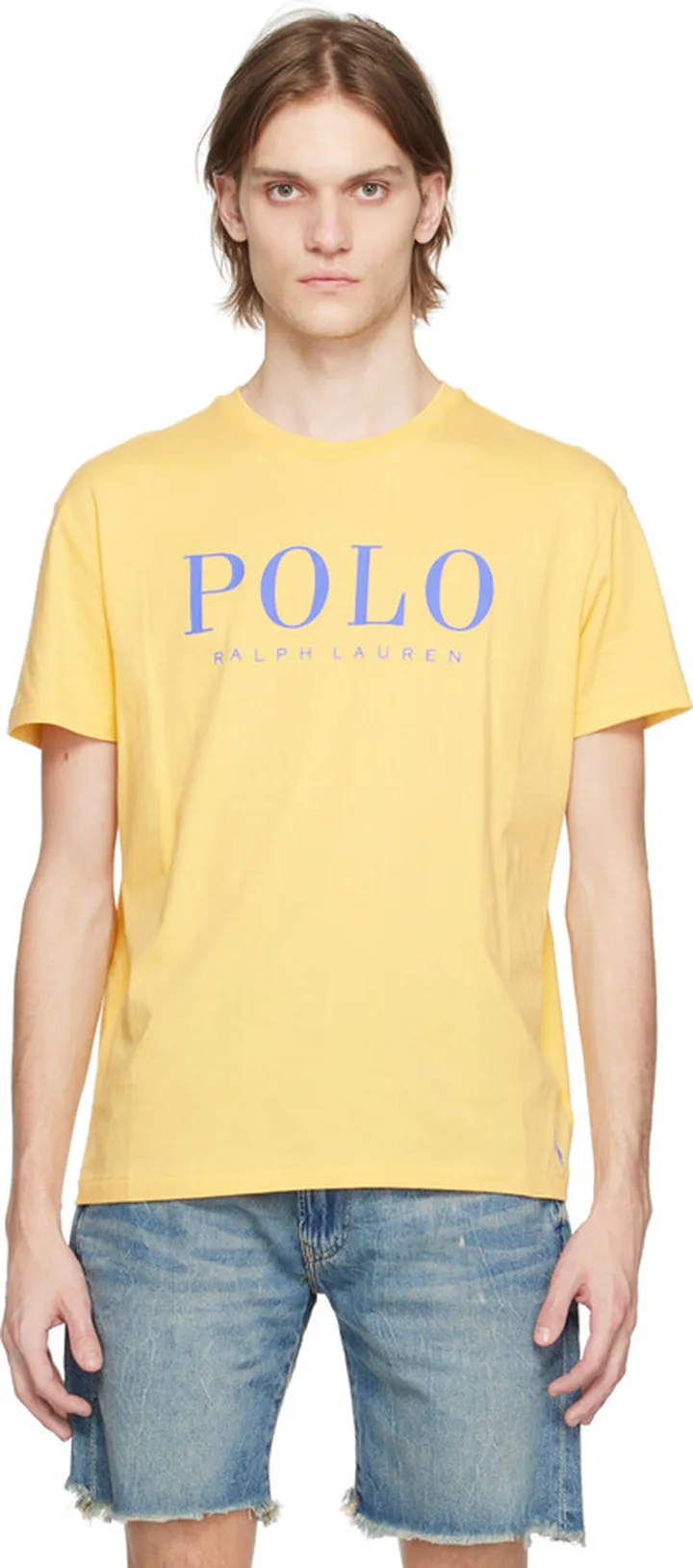 Polo Ralph Lauren Yellow Printed T-Shirt