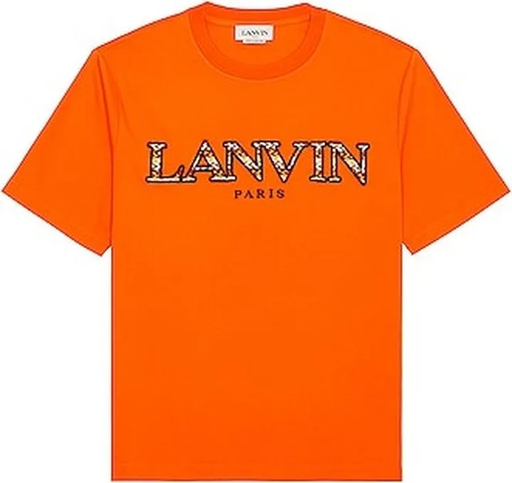 Lanvin Curb T-shirt in Orange