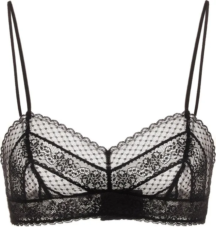 Philosophy Di Lorenzo Serafini Floral-Lace V-Neck Bralette