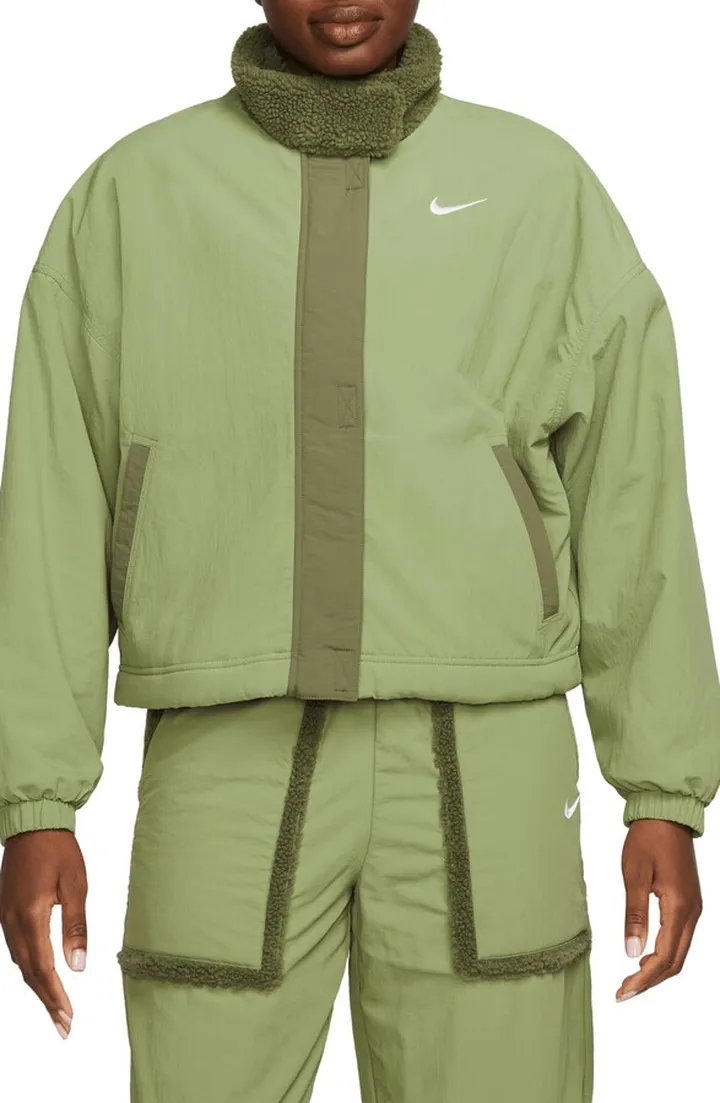 Sportswear Faux Fur Lined Jacket