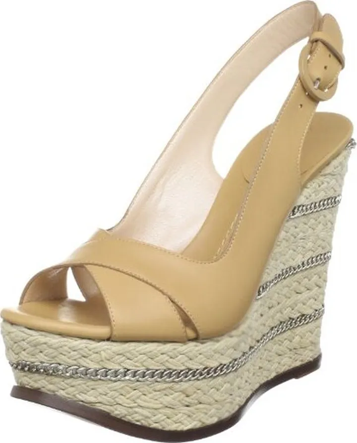 Casadei Women's 6421 Leather Espadrille