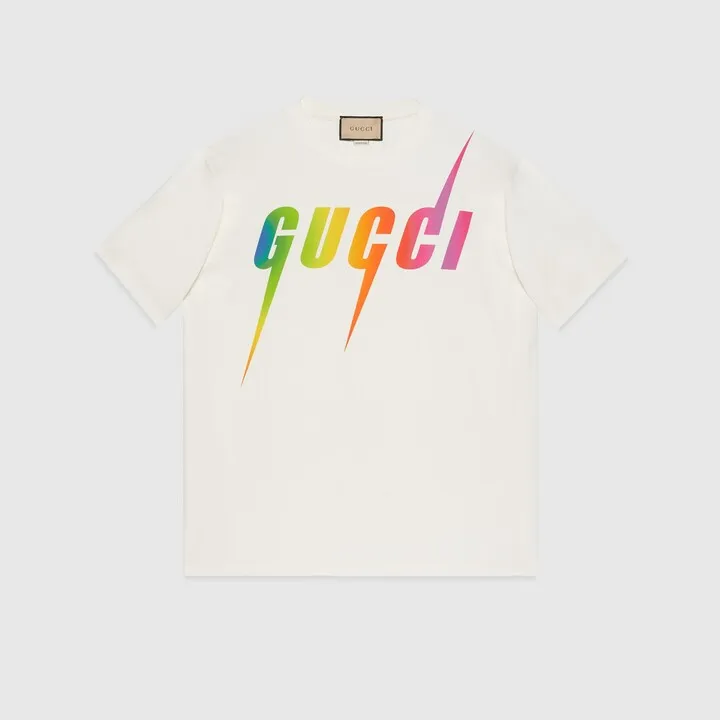 Gucci print cotton T-shirt
