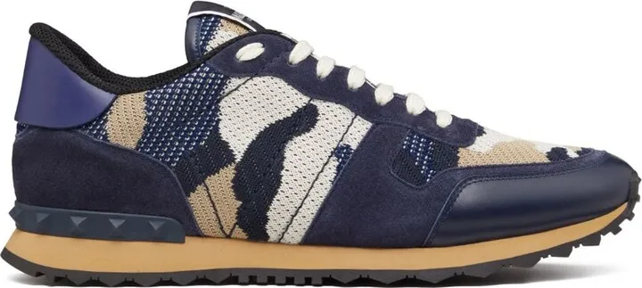 Camouflage Rockrunner low-top sneakers