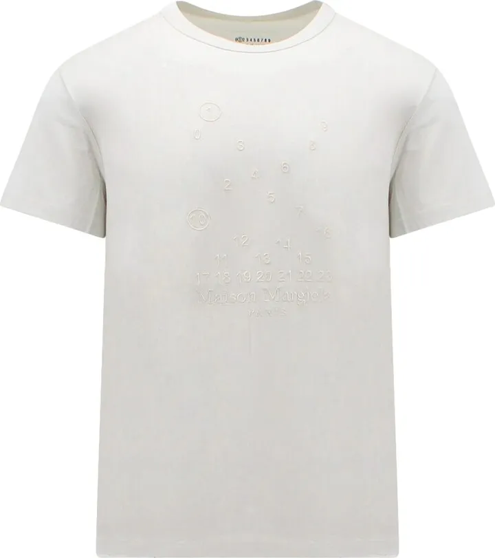 Cotton t-shirt with embroidered frontal logo