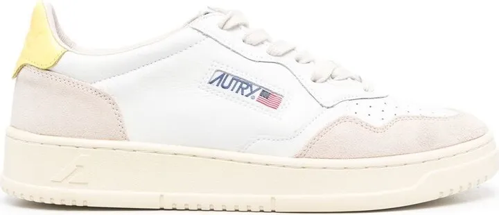 Low-Top Leather Trainers