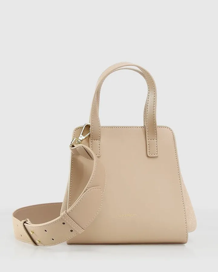Belle & Bloom Paradise City Mini Hammock Bag - Camel