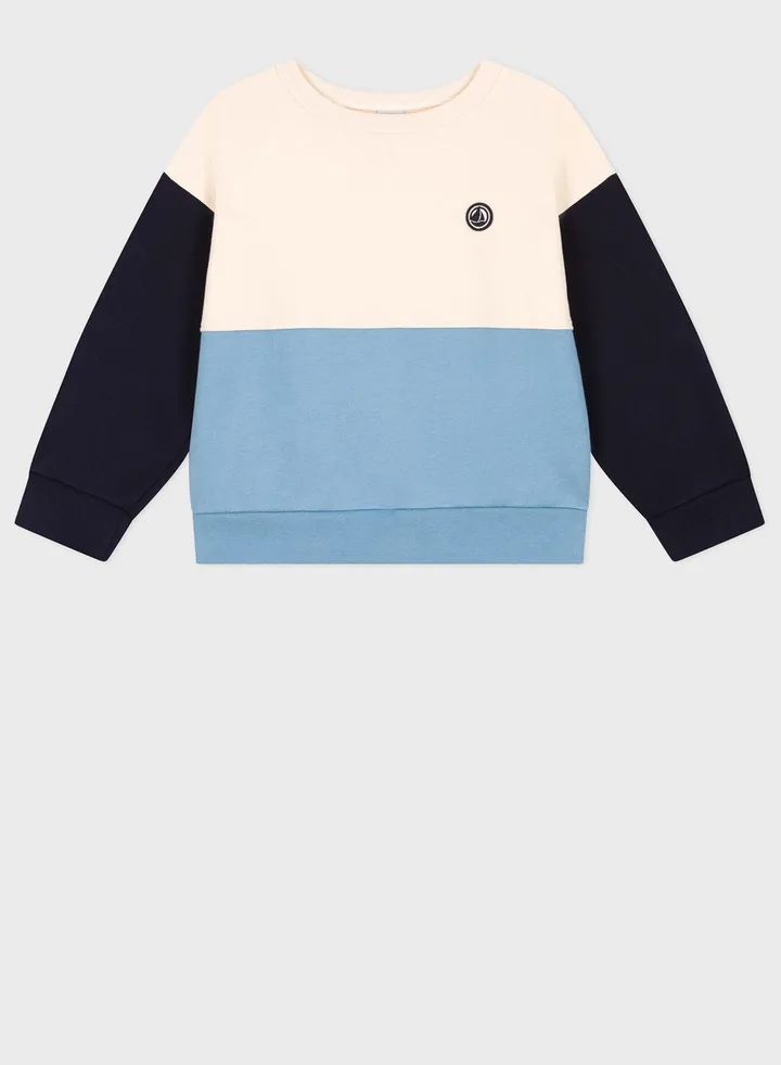 Kids Color Block Sweatshirt