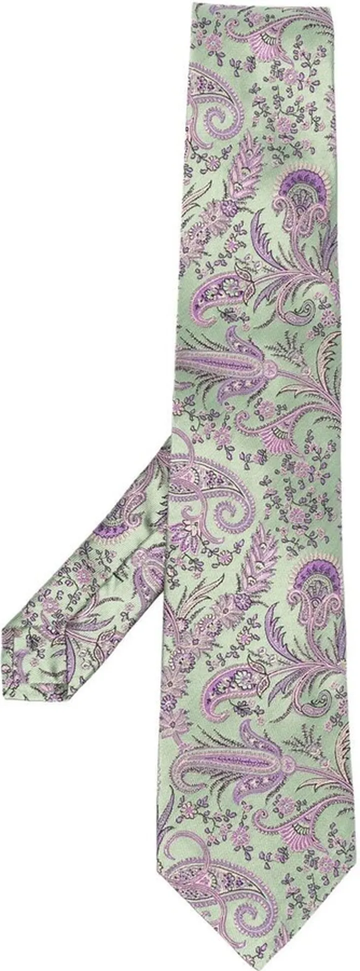 Patterned Jacquard Silk Tie