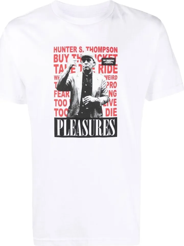 No Smoking graphic-print T-shirt