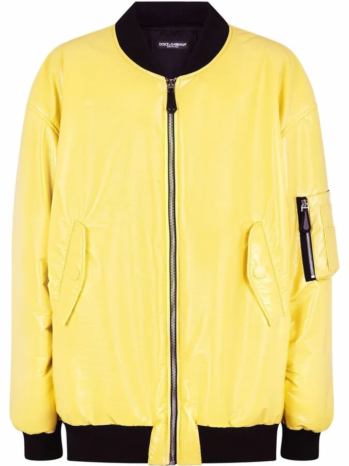 Zip-Through Bomber Jacket