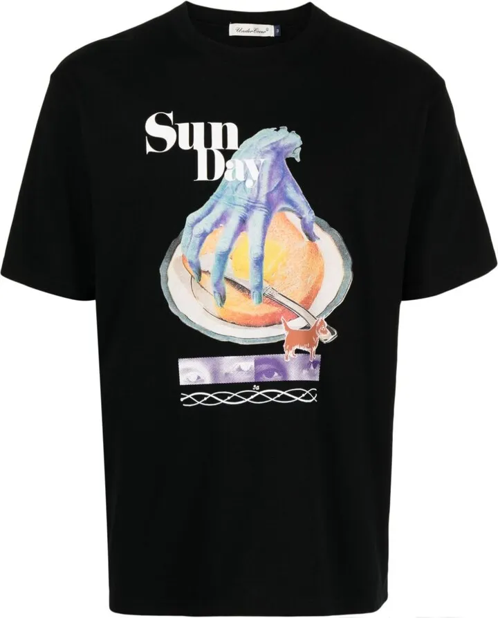 graphic-print cotton T-Shirt