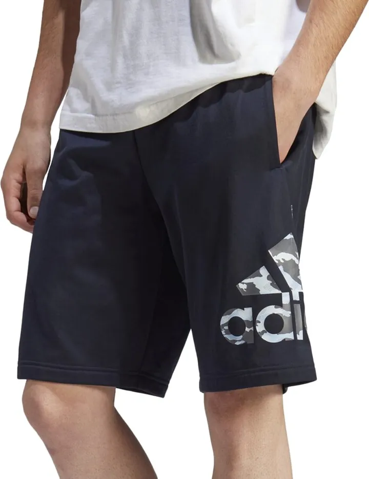 adidas Men's Badge Of Sport Camo Logo-Print 10" Shorts