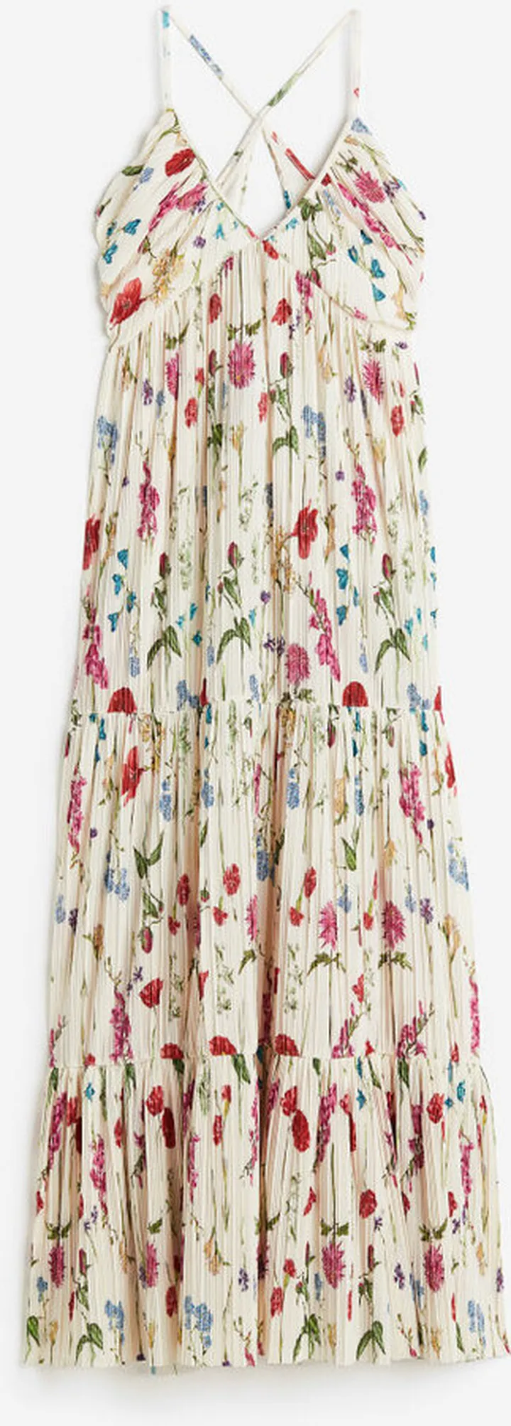 Pleated Maxi Dress