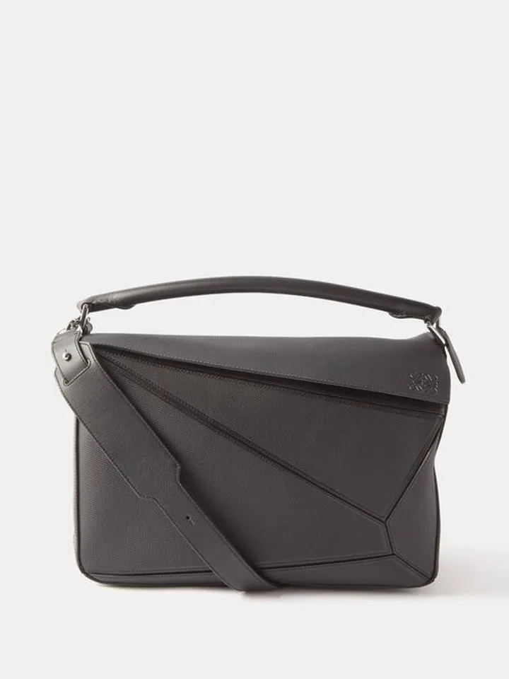 Puzzle Large Leather Cross-body Bag