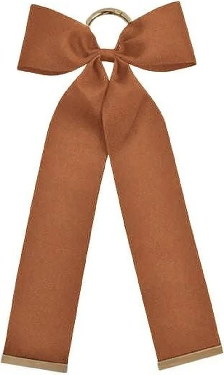 Johnny Loves Rosie - Light Tan Olivia Bow Keyring
