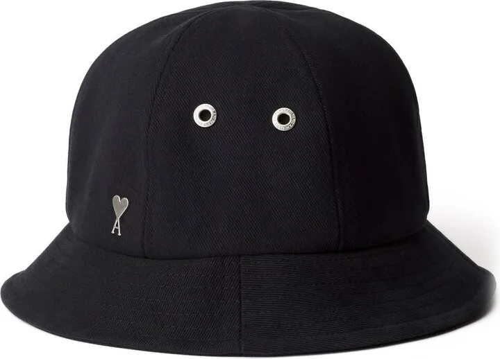 Ami De Coeur logo-plaque bucket hat