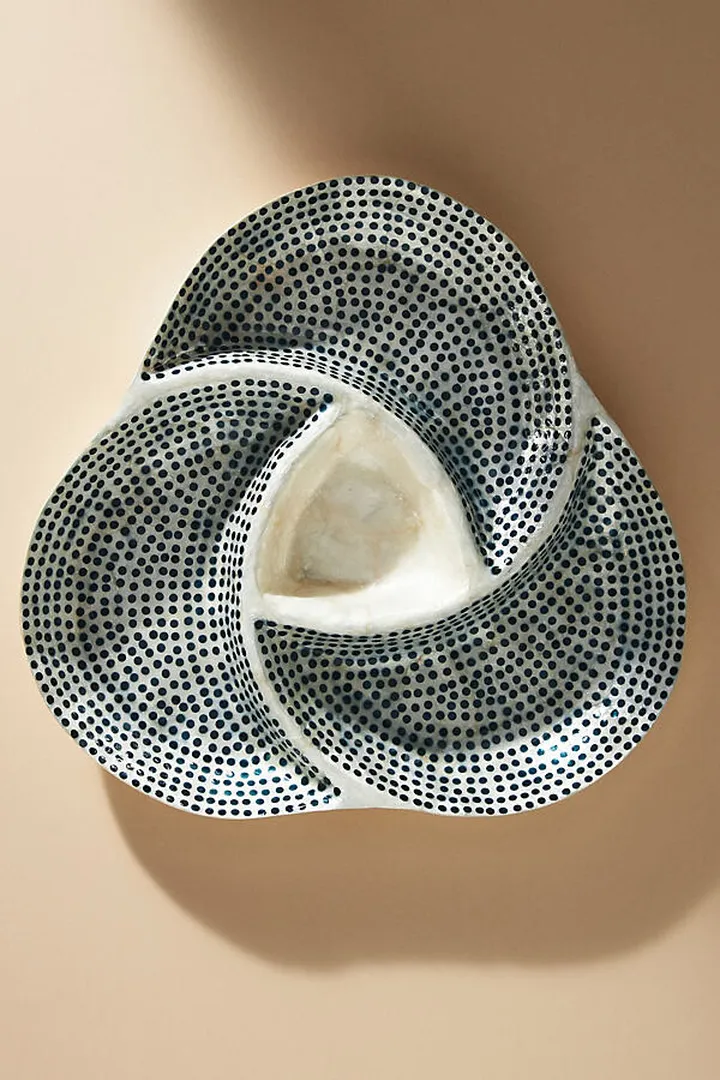 Tala Chip & Dip Platter Blue