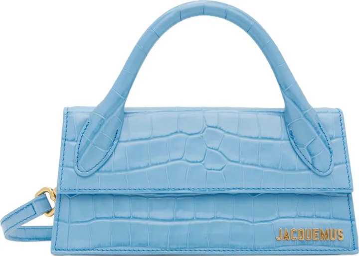 Jacquemus Blue 'Le Chiquito Long' Bag
