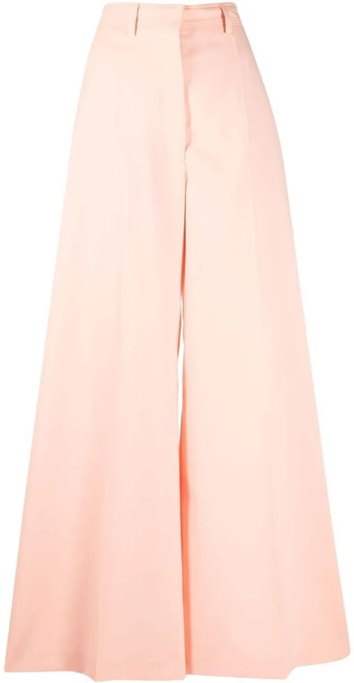 High-Waisted Tailored Trousers