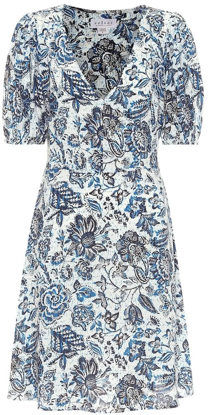 Shani floral minidress