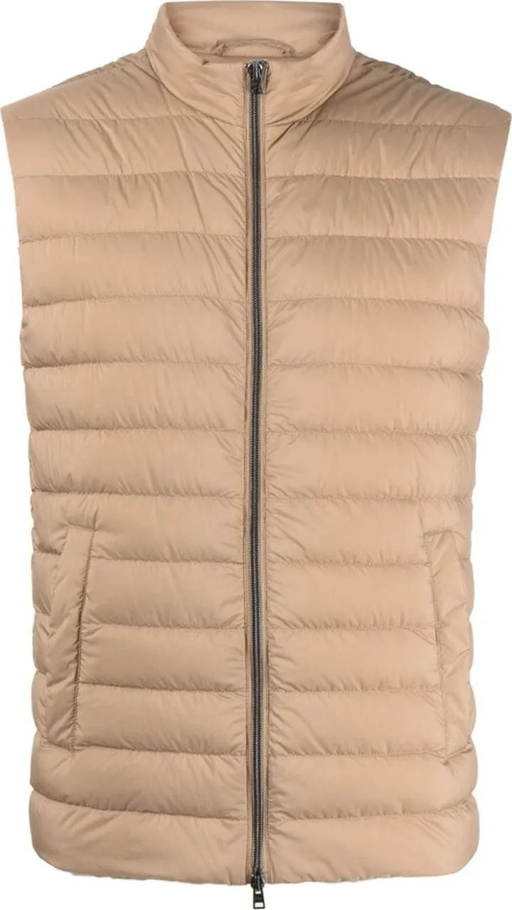 Padded Zip-Up Gilet