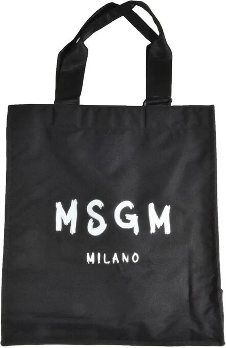 MSGM Logo Printed Tote Bag
