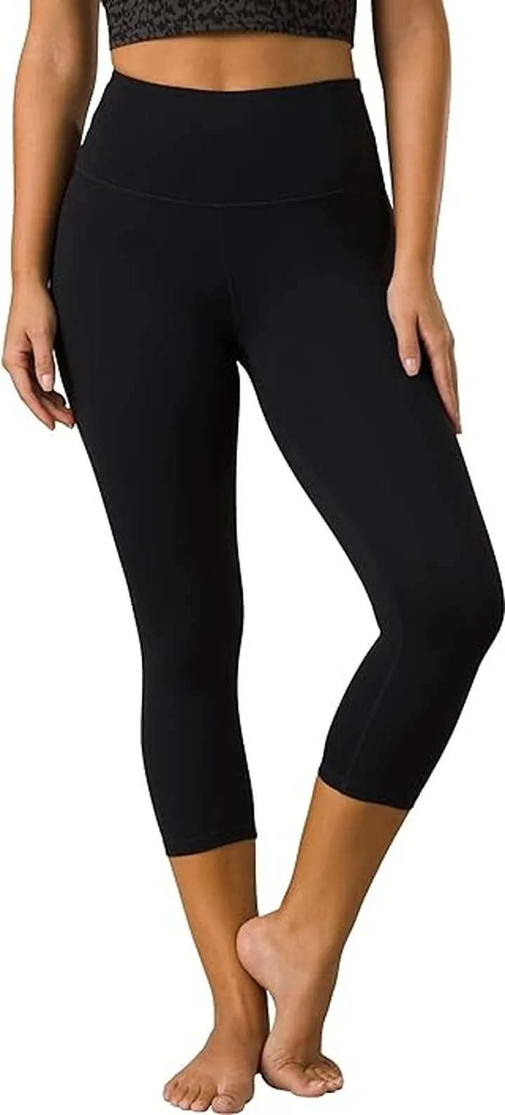 Prana Chakara Capris (Black) Women's Casual Pants