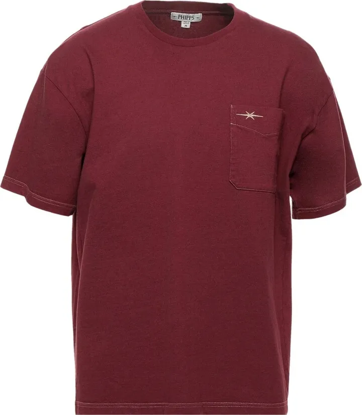 T-shirt Burgundy