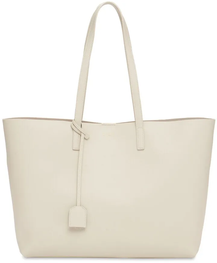 Saint Laurent leather shopping bag