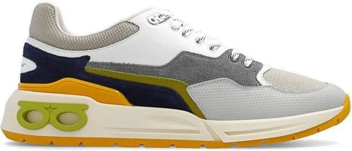 Salvatore Ferragamo Cosma Gancini Low-Top Sneakers