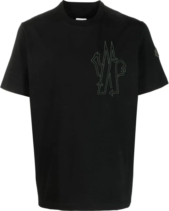 embroidered-logo cotton T-shirt