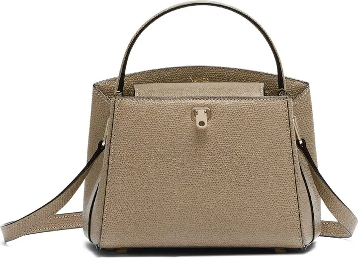 Micro Brera soft grained leather bag