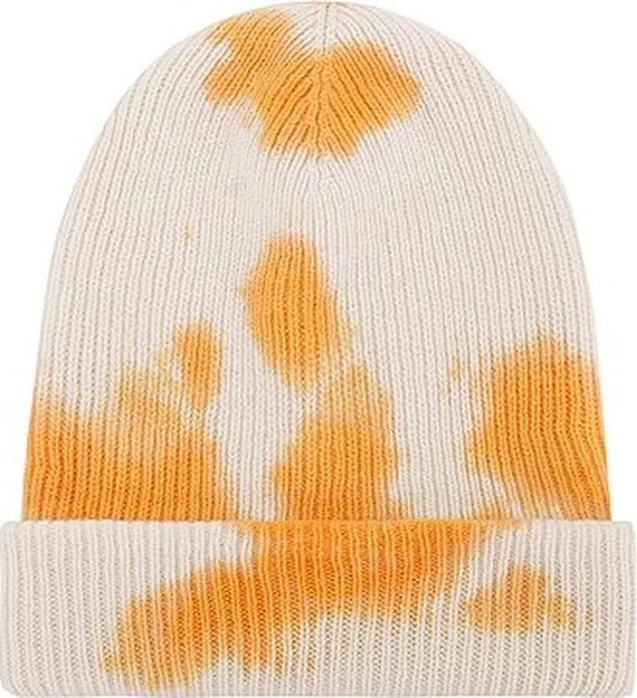 The Elder Statesman Hot Parker Beanie in Orange