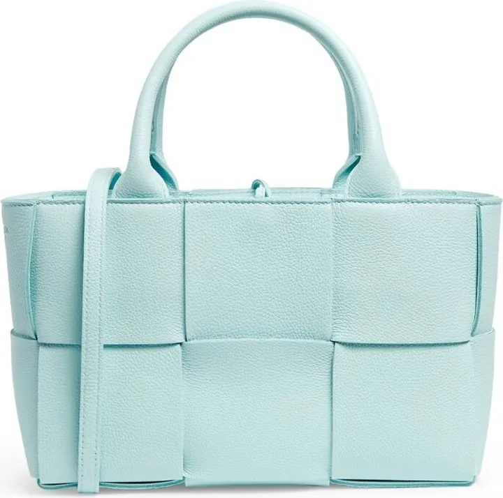 Bottega Veneta Medium Leather Intreccio Arco Tote Bag