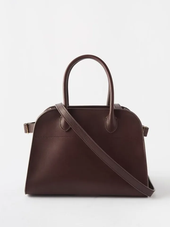 Margaux 10 Grained-leather Cross-body Bag