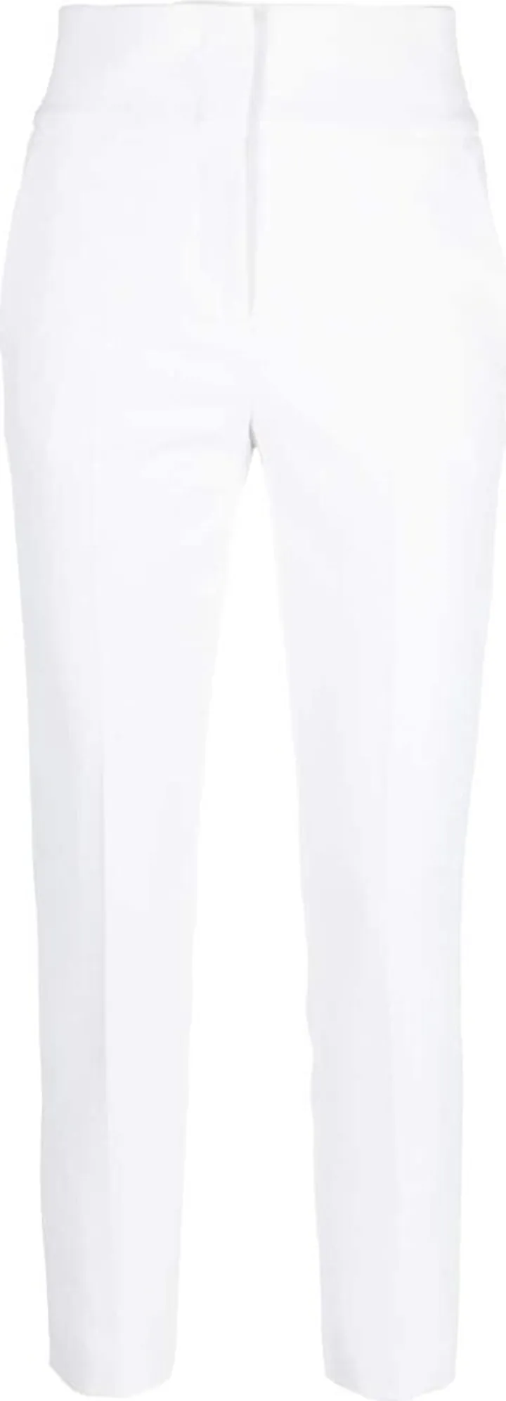 Slim-Cut Cropped Trousers