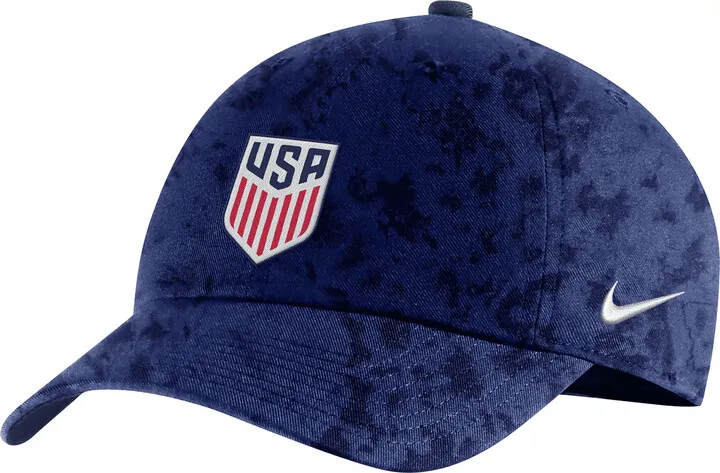 Nike Unisex USMNT Heritage86 Adjustable Hat in Blue