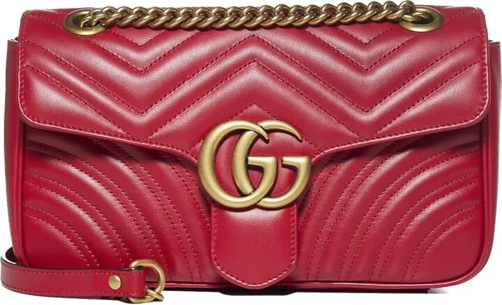 Marmont Gg Leather Bag