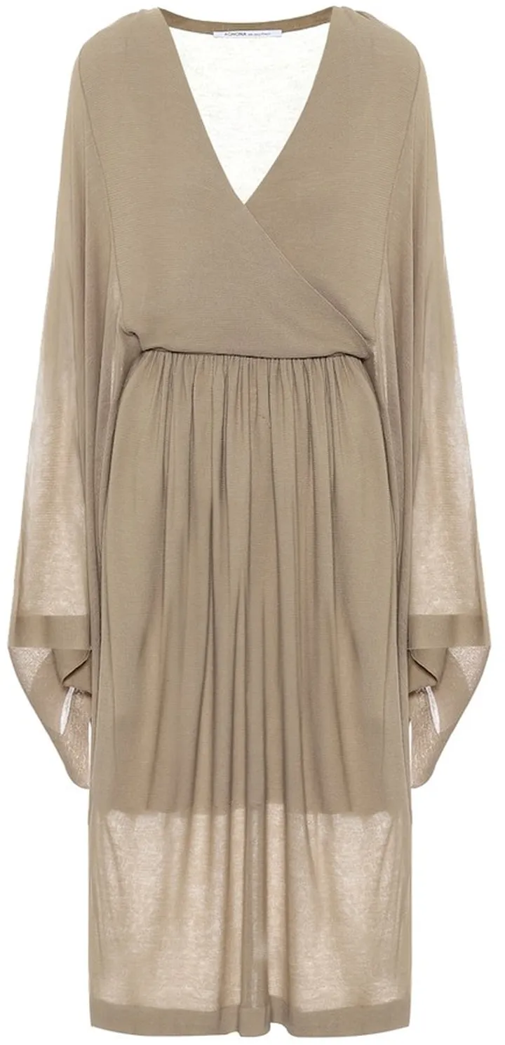 Knit midi dress