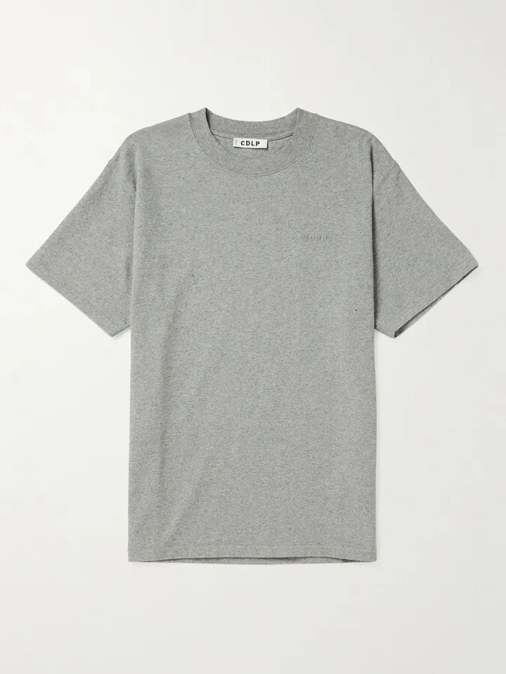 Mobilité Logo-Embroidered Cotton-Jersey T-Shirt
