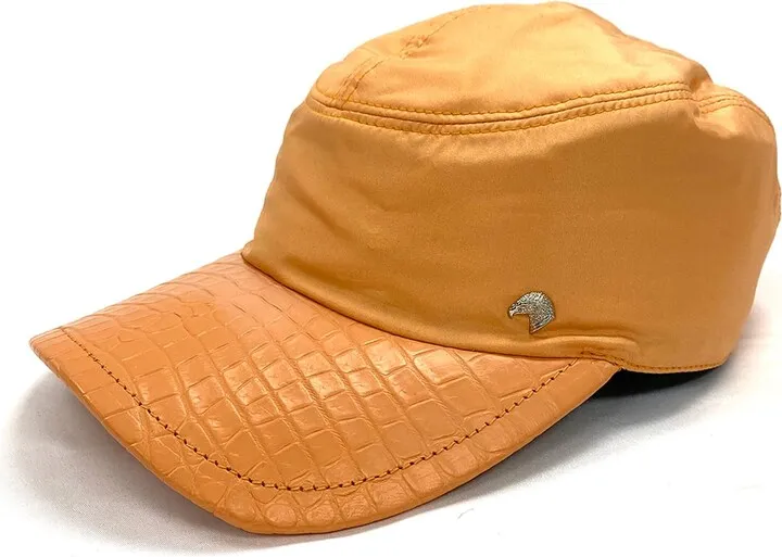 Men's Crocodile-Brim Baseball Hat
